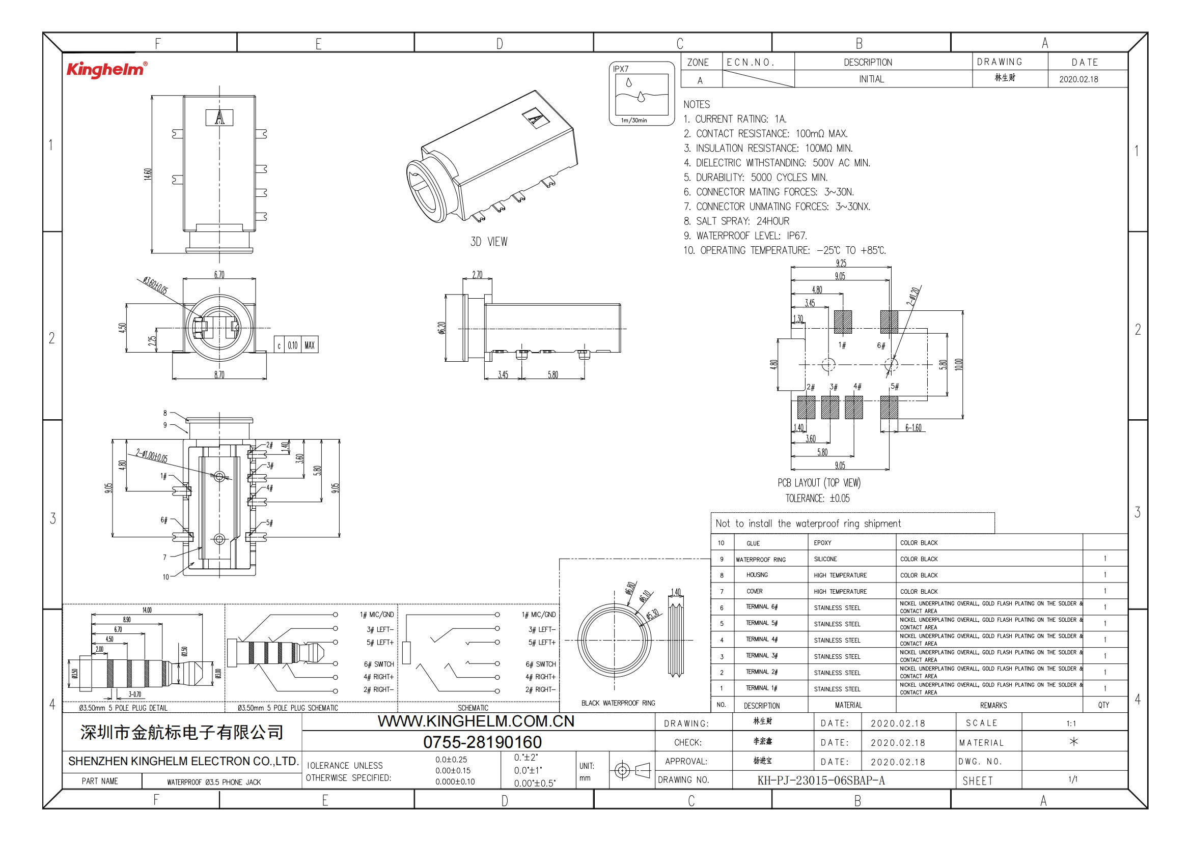 C42396849_音頻連接器(耳機(jī))_KH-PJ-23015-06SBAP-A_規(guī)格書_KH-PJ-23015-06SBAP-A_00.png