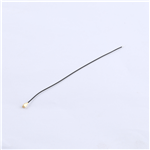 1代IPEX單頭跳線RG0.81黑色線長120MM——KHA-(RG0.81)-TX120-IPEX-221