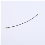 一代IPEX(雙頭)跳線  RG081黑線  線長(zhǎng)50MM——KH-081-TX100-IPEX