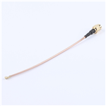 轉(zhuǎn)接線 SMA公頭公針轉(zhuǎn)一代IPEX RG1.78棕色線——KH-SMAJ-IPEX-RG1.78-120