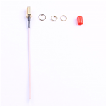 SMA鍍金外螺內孔，RG1.78線，L=120mm——KH-122-178SMA-120