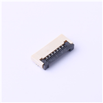 FFC/FPC連接器 > 間距:1mm P數(shù):7P 翻蓋式 下接 >KH-FG1.0-H2.0-7PIN