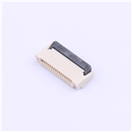 FPC連接器0.5間距-16PIN前插后翻H2.0貼片 >KH-FPC0.5-H2.0SMT-16P-QCHF